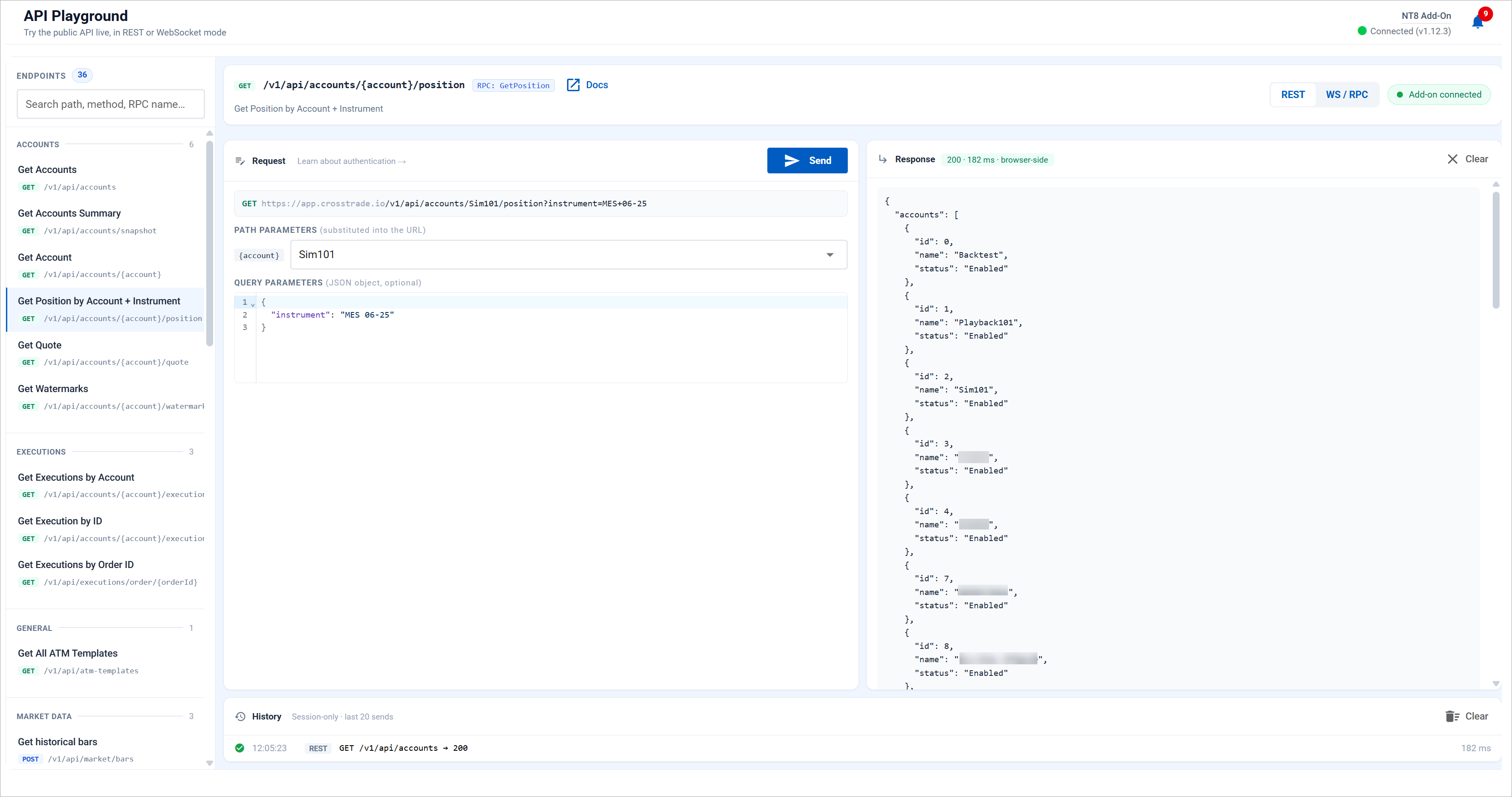 API Playground